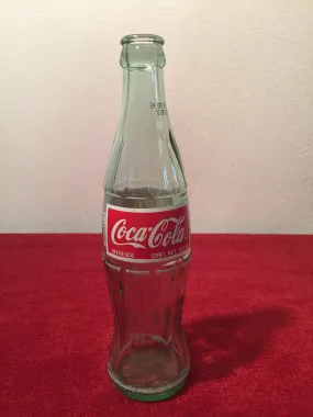 1996 Coke Bottle -  Coca-Cola- Hecho in Mexico.