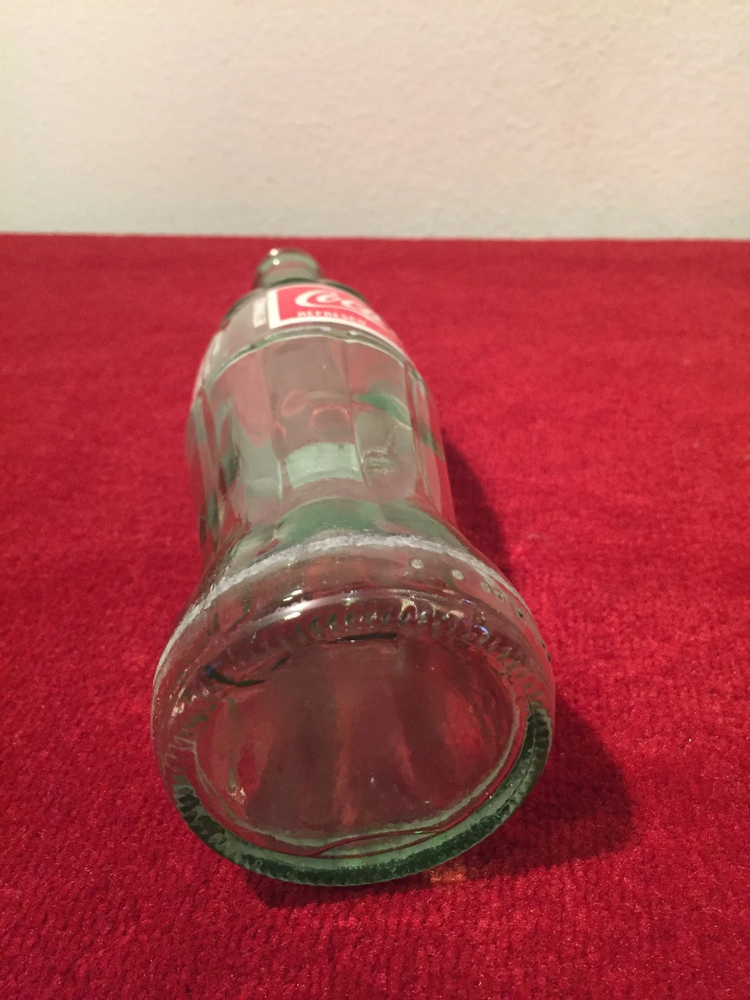 1996 Coke Bottle -  Coca-Cola- Hecho in Mexico.