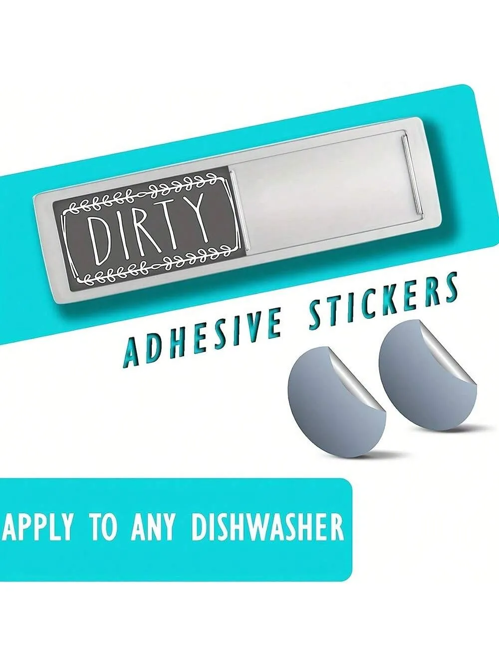 1pc Fashionable Dishwasher Magnet Clean/Dirty Sign, Perfect For Dishwashers And Kitchen Organization, Beautiful Decoration For Office Or Home, Clean/Dirty Dishwasher Magnet, With Strong Holding Power