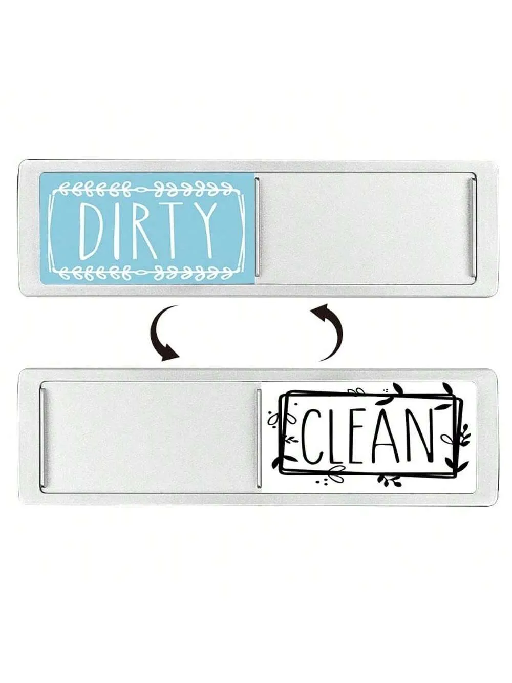 1pc Fashionable Dishwasher Magnet Clean/Dirty Sign, Perfect For Dishwashers And Kitchen Organization, Beautiful Decoration For Office Or Home, Clean/Dirty Dishwasher Magnet, With Strong Holding Power