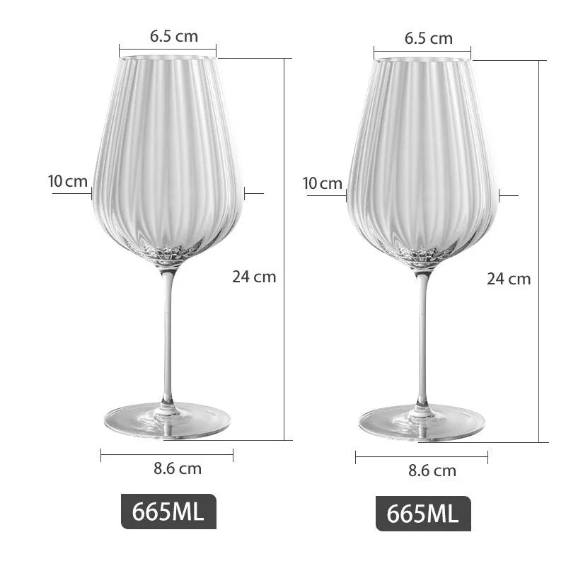 2 Pieces Elegant Champagne Glasses