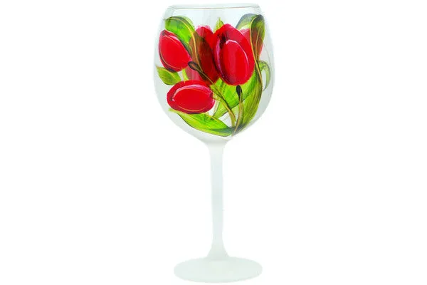 20 oz Wine Glass - Frosty Tulip