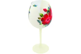 20 oz Wine Glass - Red Marigold