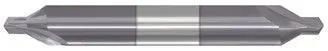 300-003002B: #0 Carbide Center Drill (Combo Drill/Countersink)- 90 deg, 1/8 Shank,  1-1/2 OAL, AlTiN, USA