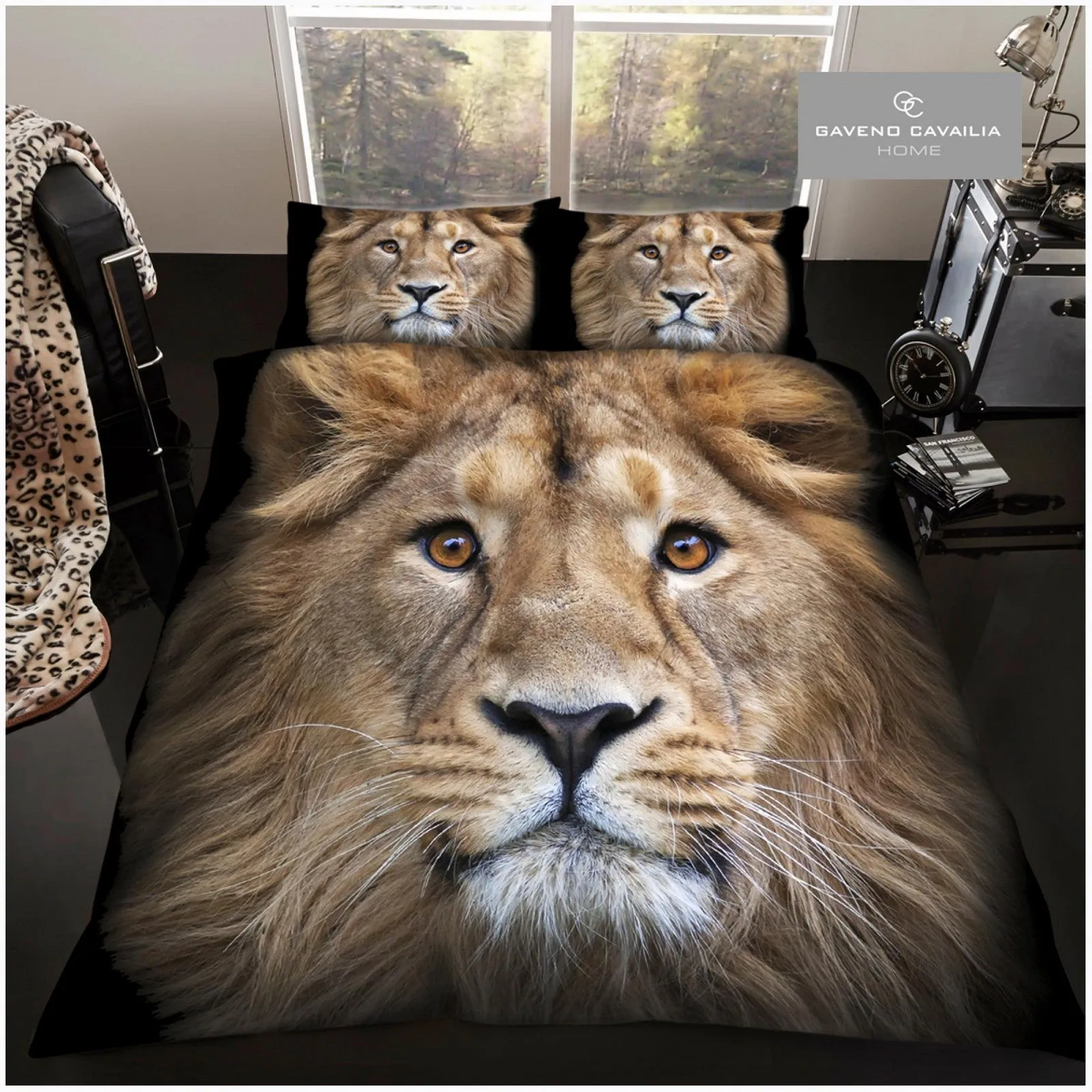 3D Lion Duvet Set