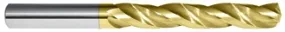 453-101406B: 0.1406 (9/64), Jobber Length Carbide Twist Drill- 150 deg, TiN, USA