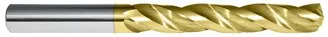 453-101406B: 0.1406 (9/64), Jobber Length Carbide Twist Drill- 150 deg, TiN, USA