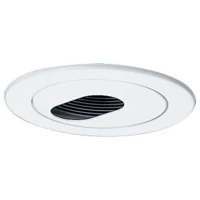 4" Low-Voltage MR16 Slotted Recessed Light Trim