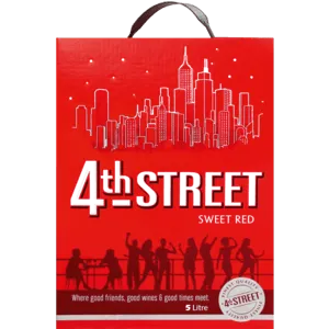 4th Street Sweet Red Wine Box 5L