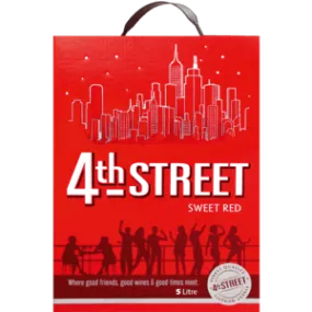 4th Street Sweet Red Wine Box 5L