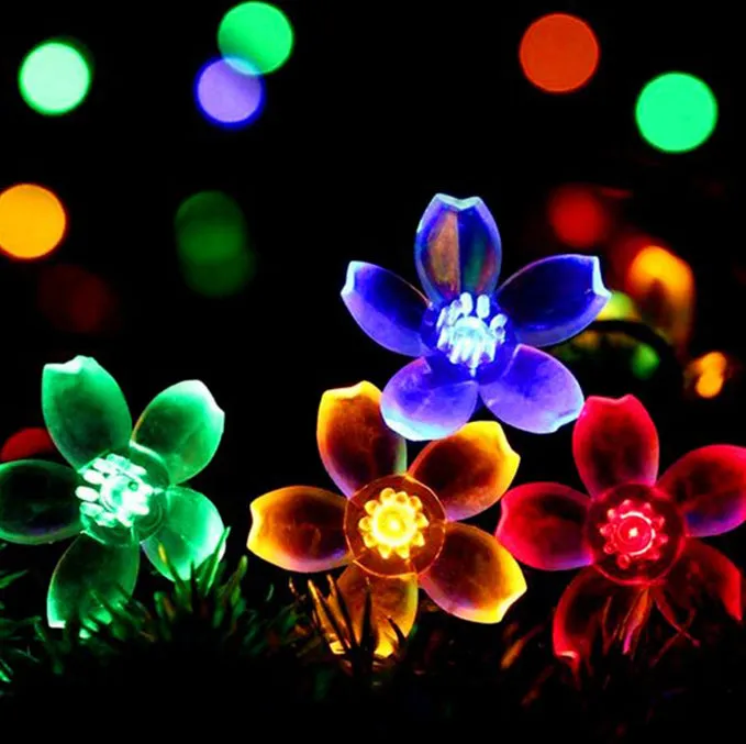 50 LED Cherry Blossom Solar Light