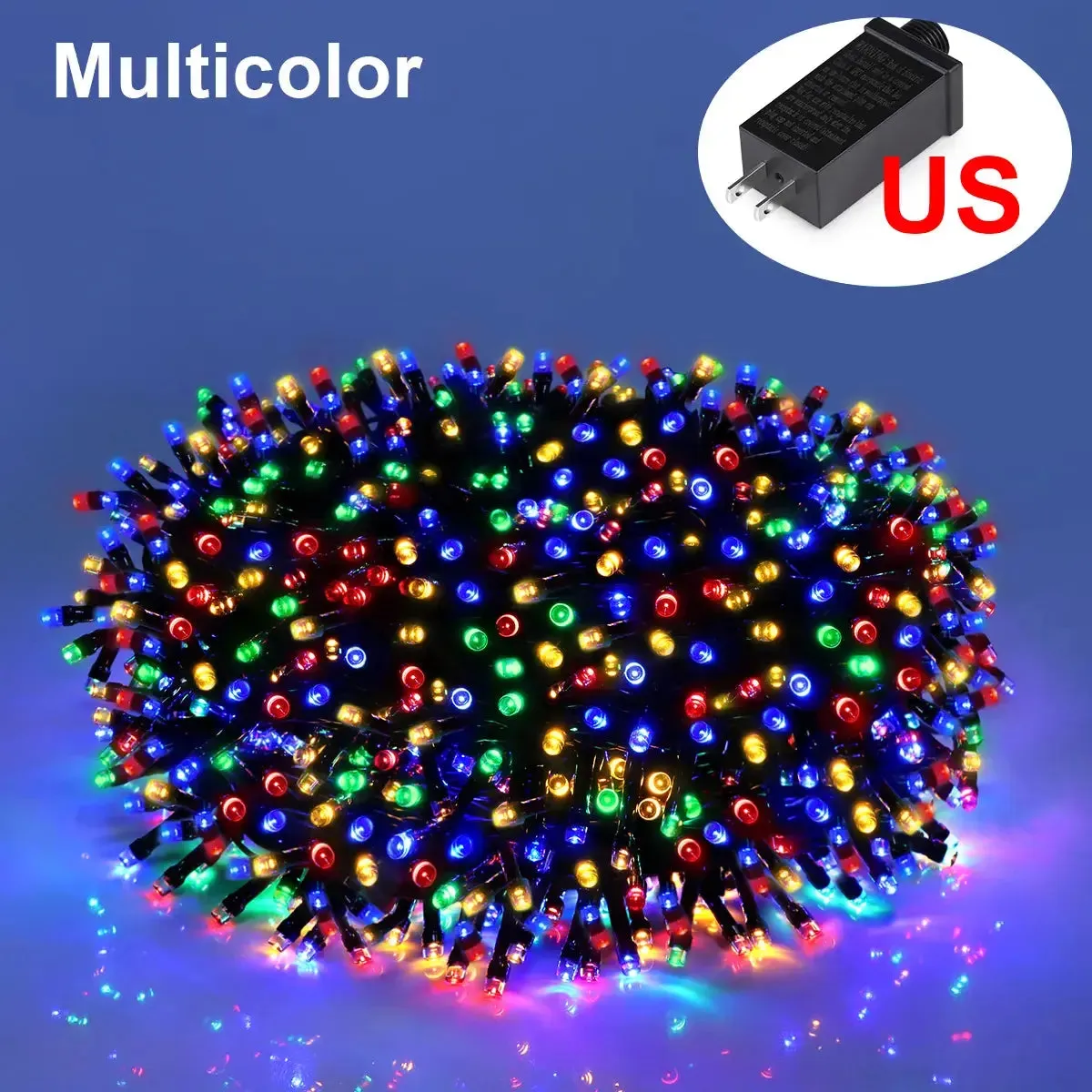 50M 100M 24V LED Christmas Lights Fairy Garland String Light Waterproof For Outdoor Garden Home Holiday New Year Party Decor