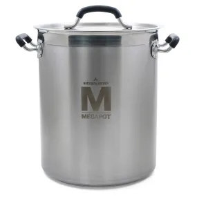 8 Gallon MegaPot Undrilled Brew Kettle