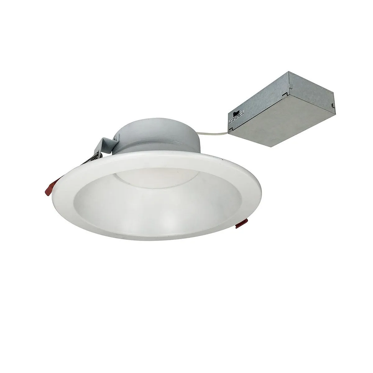 8" Theia Canless LED Downlight, 22 Watts, 2100 Lumens, 27K|30K|35K|40K|50K, White Finish