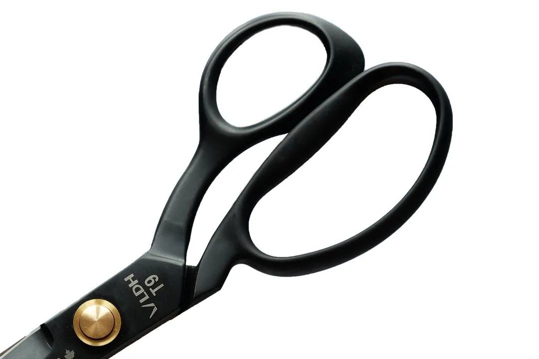 9.5" Matte Black Fabric Shears - LDH Scissors