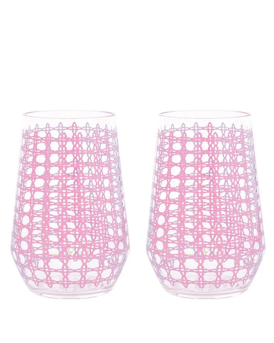 Acrylic Wine Glass Set