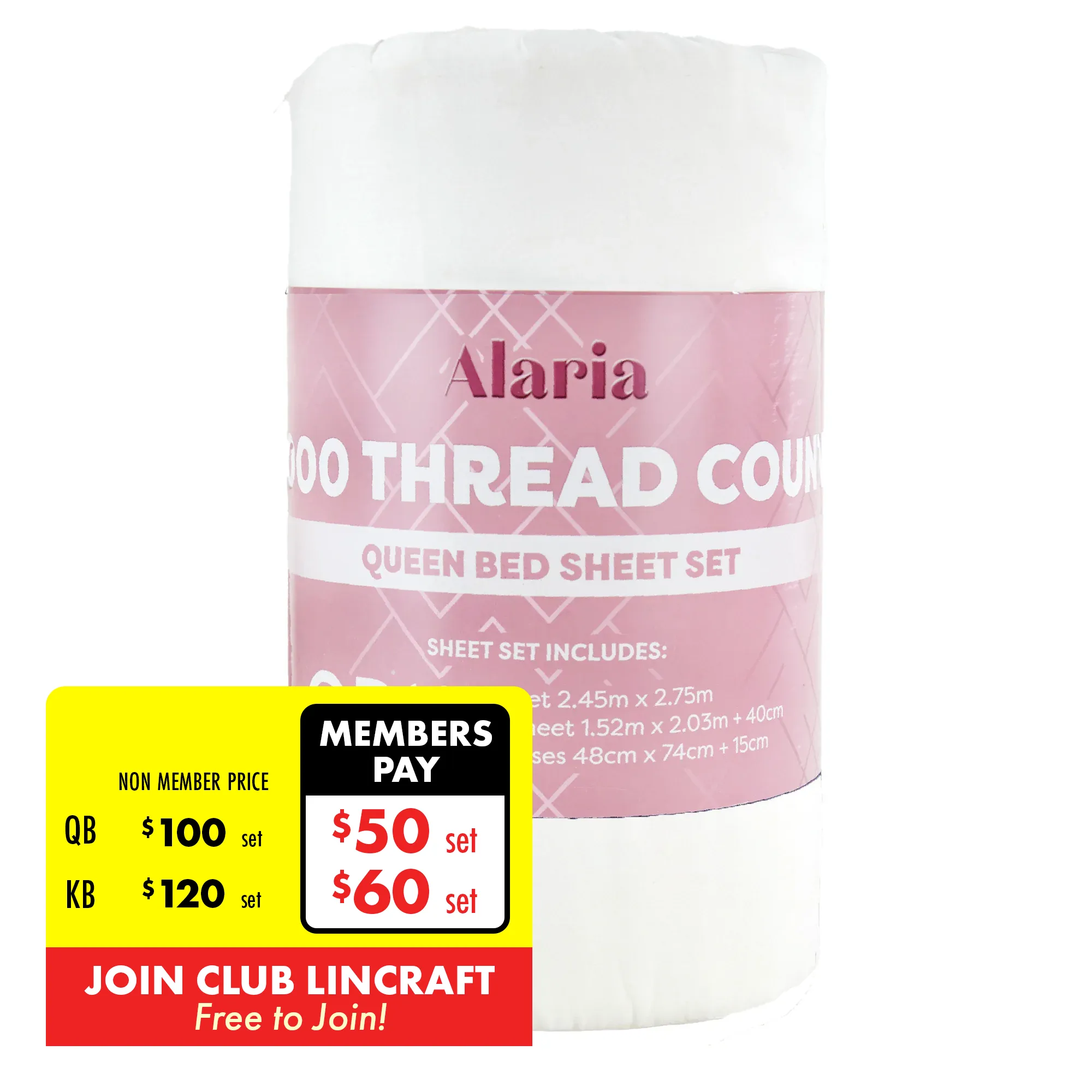 Alaria 1000TC Sheet Sets