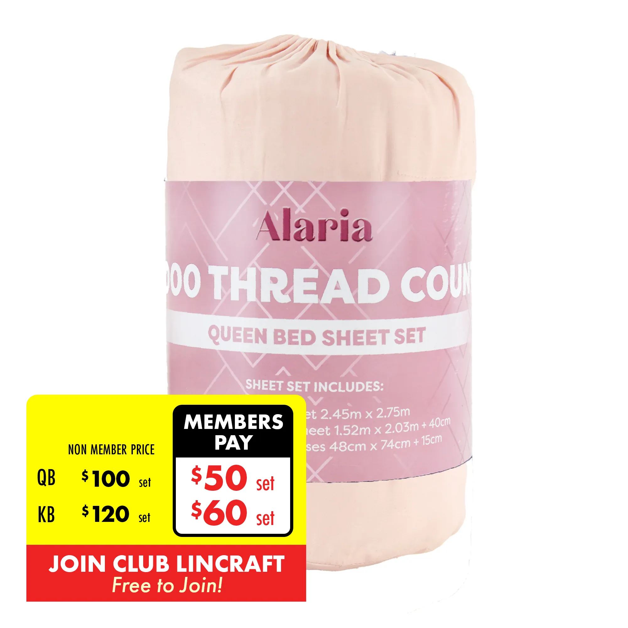 Alaria 1000TC Sheet Sets