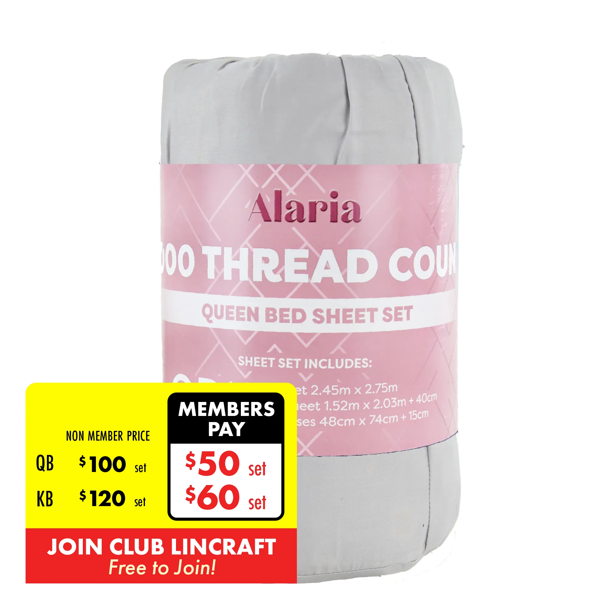 Alaria 1000TC Sheet Sets