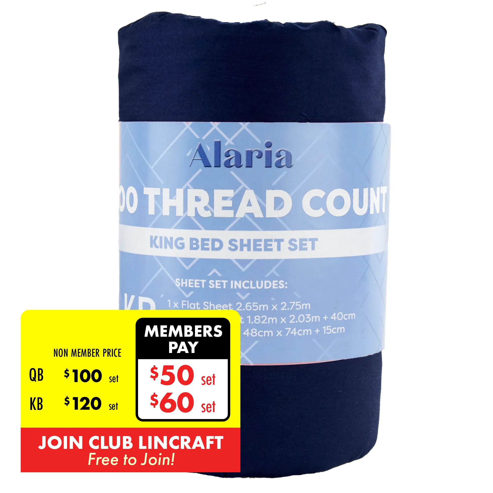 Alaria 1000TC Sheet Sets