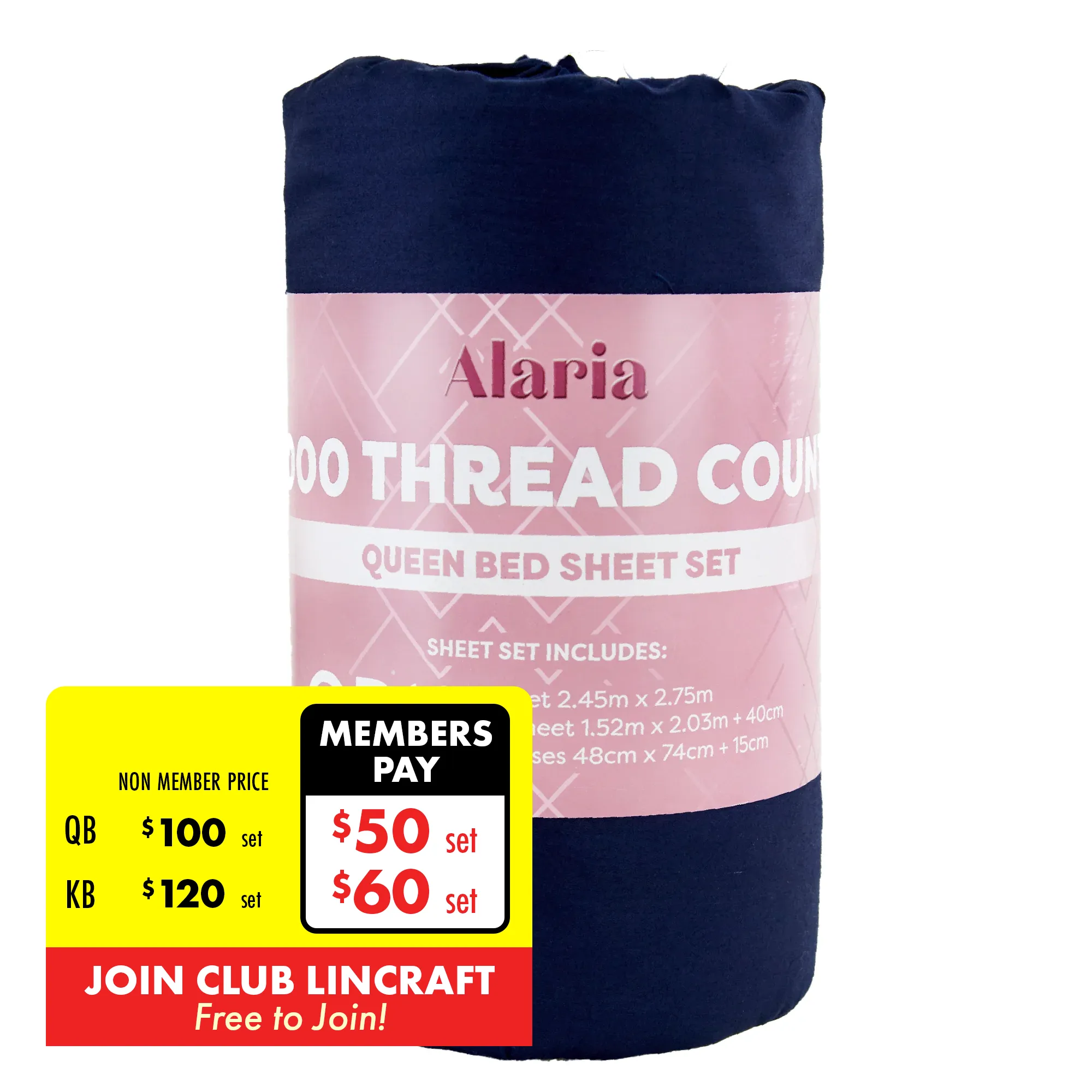 Alaria 1000TC Sheet Sets