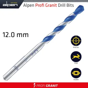 ALPEN GRANITE DRILL BIT 12.0MM ALP25712