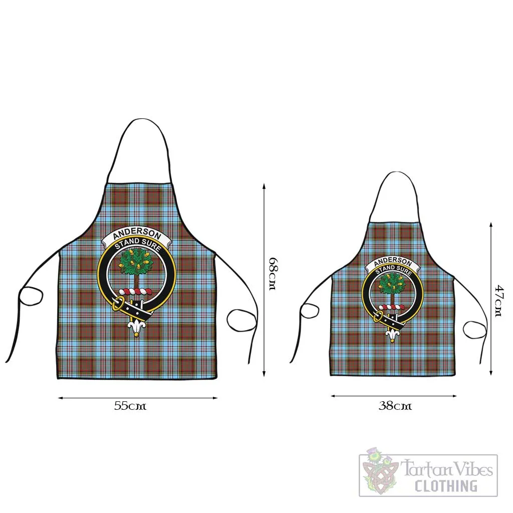 Anderson Ancient Tartan Apron with Family Crest