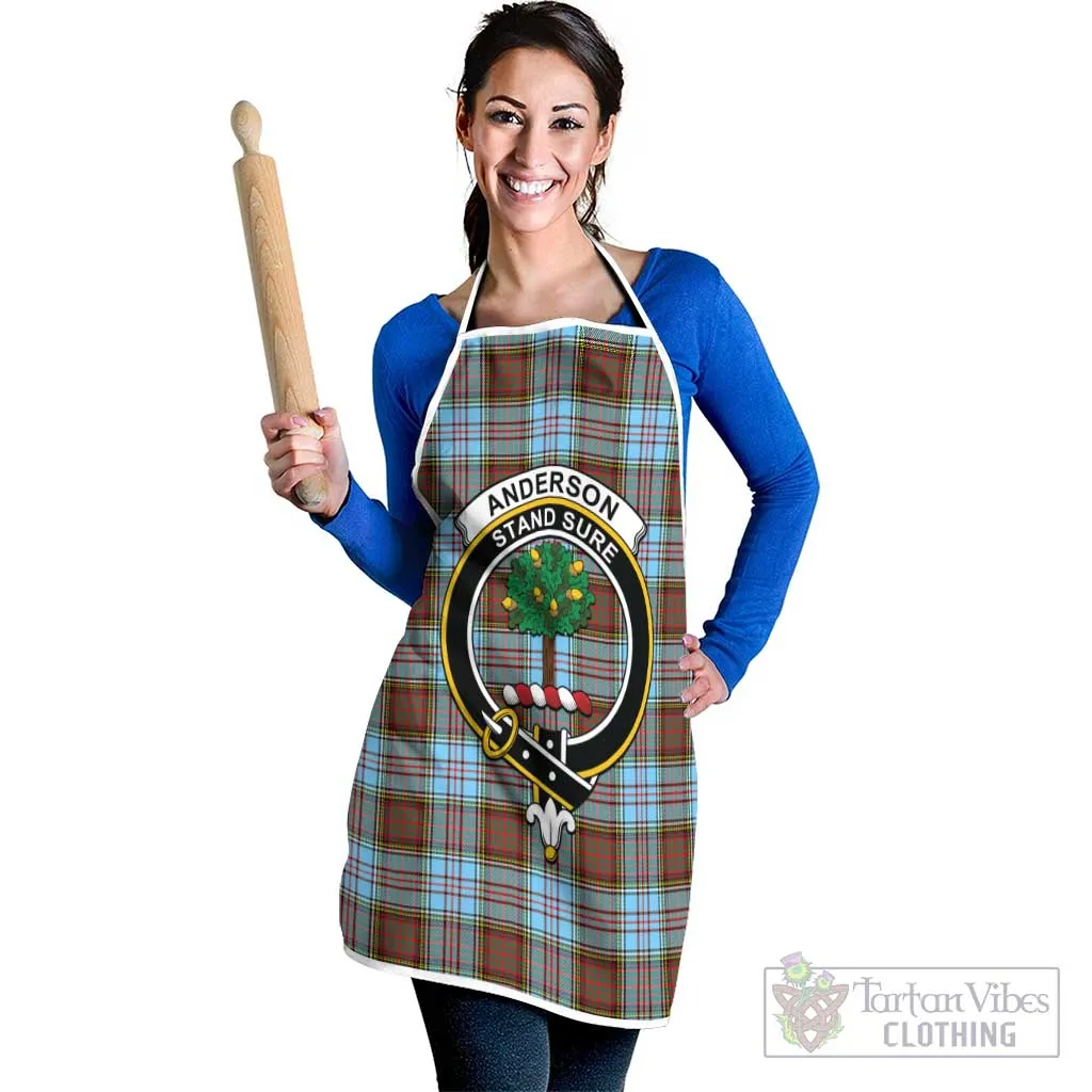 Anderson Ancient Tartan Apron with Family Crest