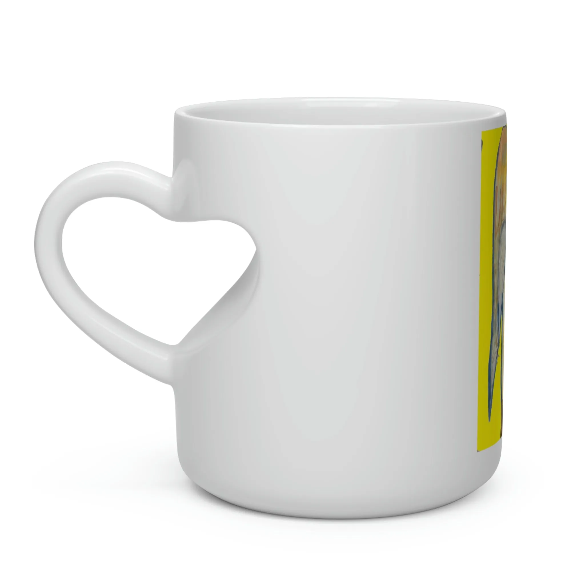 ANGEL OF LIGHT MUG (Heart Shape Mug)