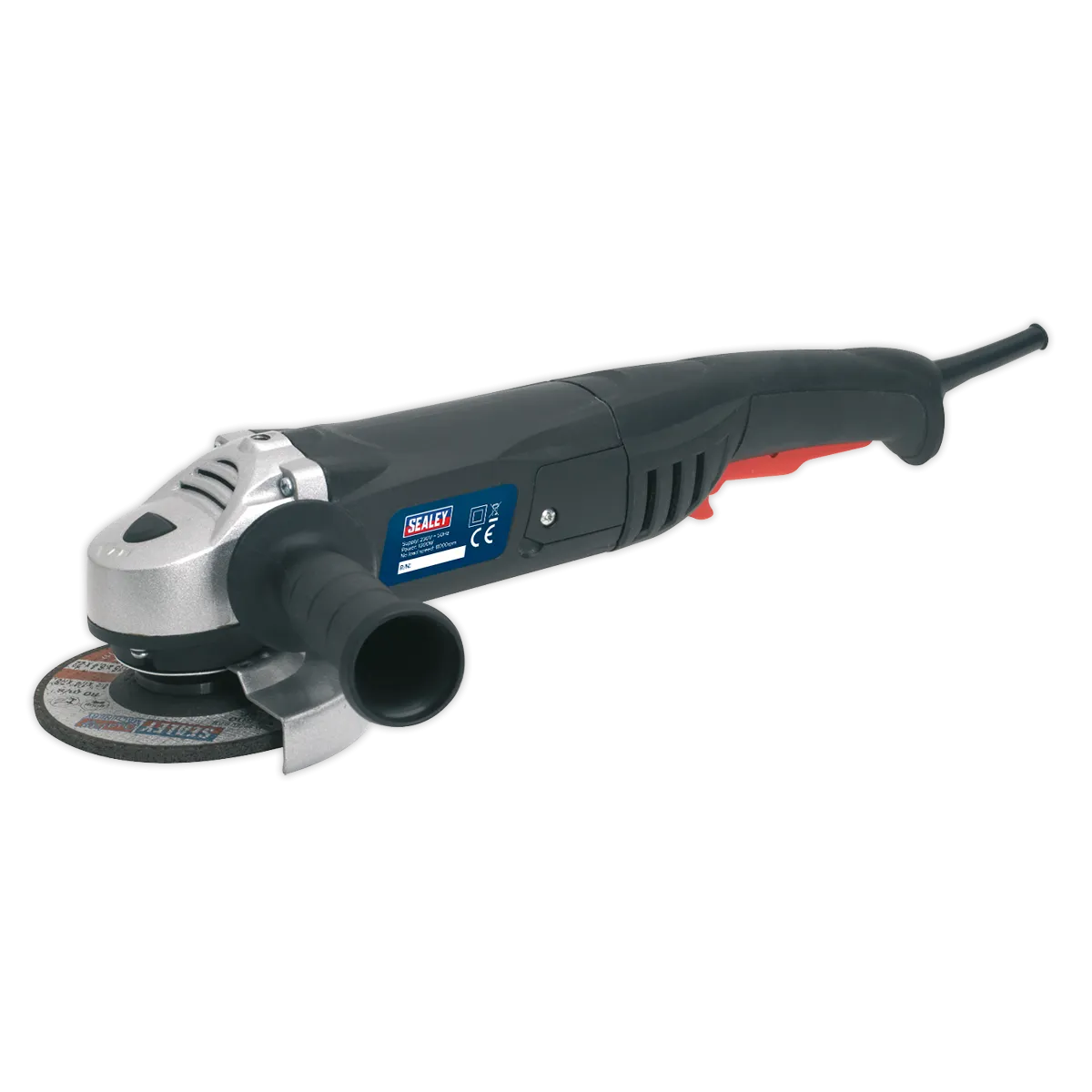 Angle Grinder ¯125mm 1000W/230V with Schuko Plug