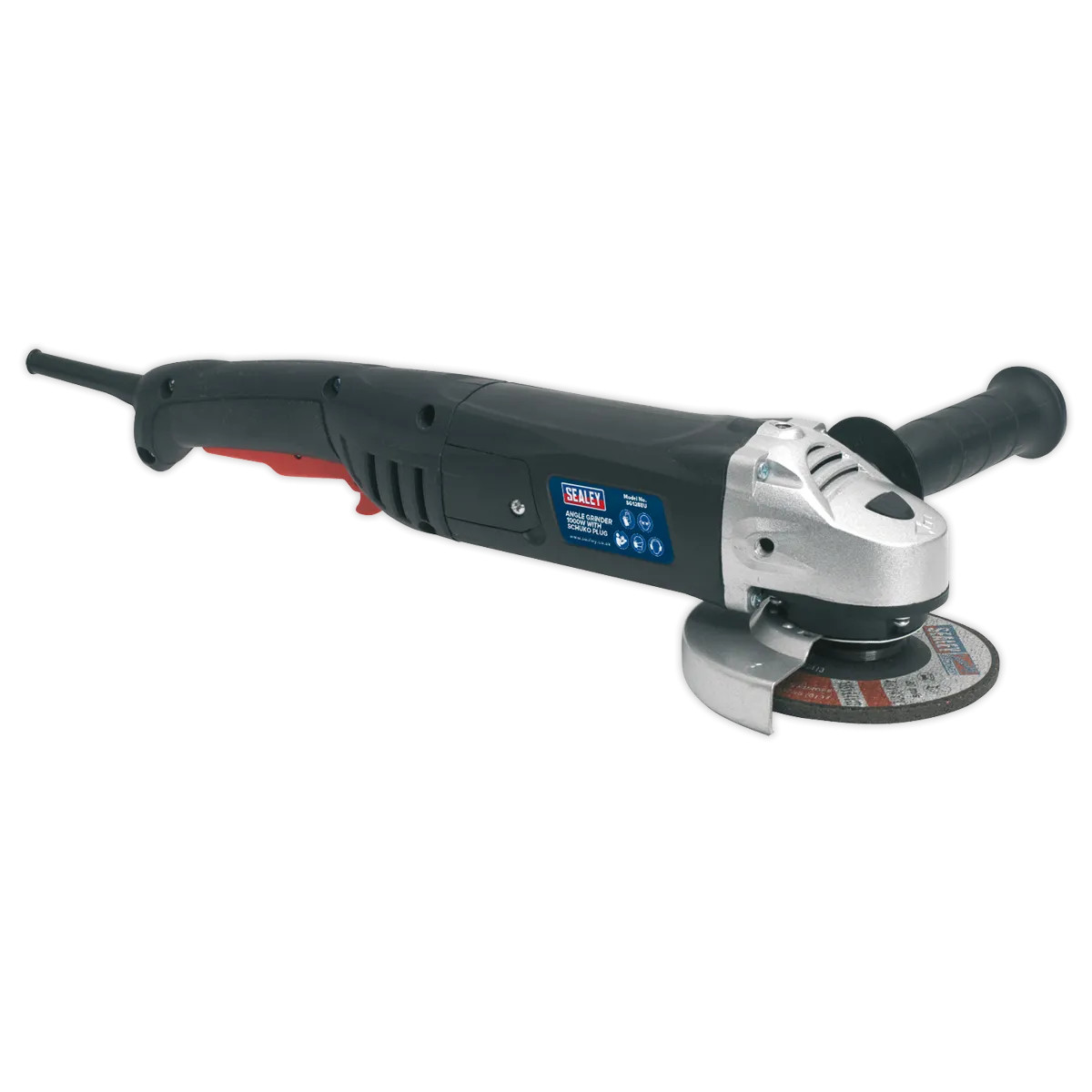 Angle Grinder ¯125mm 1000W/230V with Schuko Plug