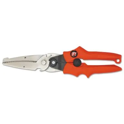 Apex Tool Group Hooked & Candlewick Rug Shears, 8 in, Black, RS1N