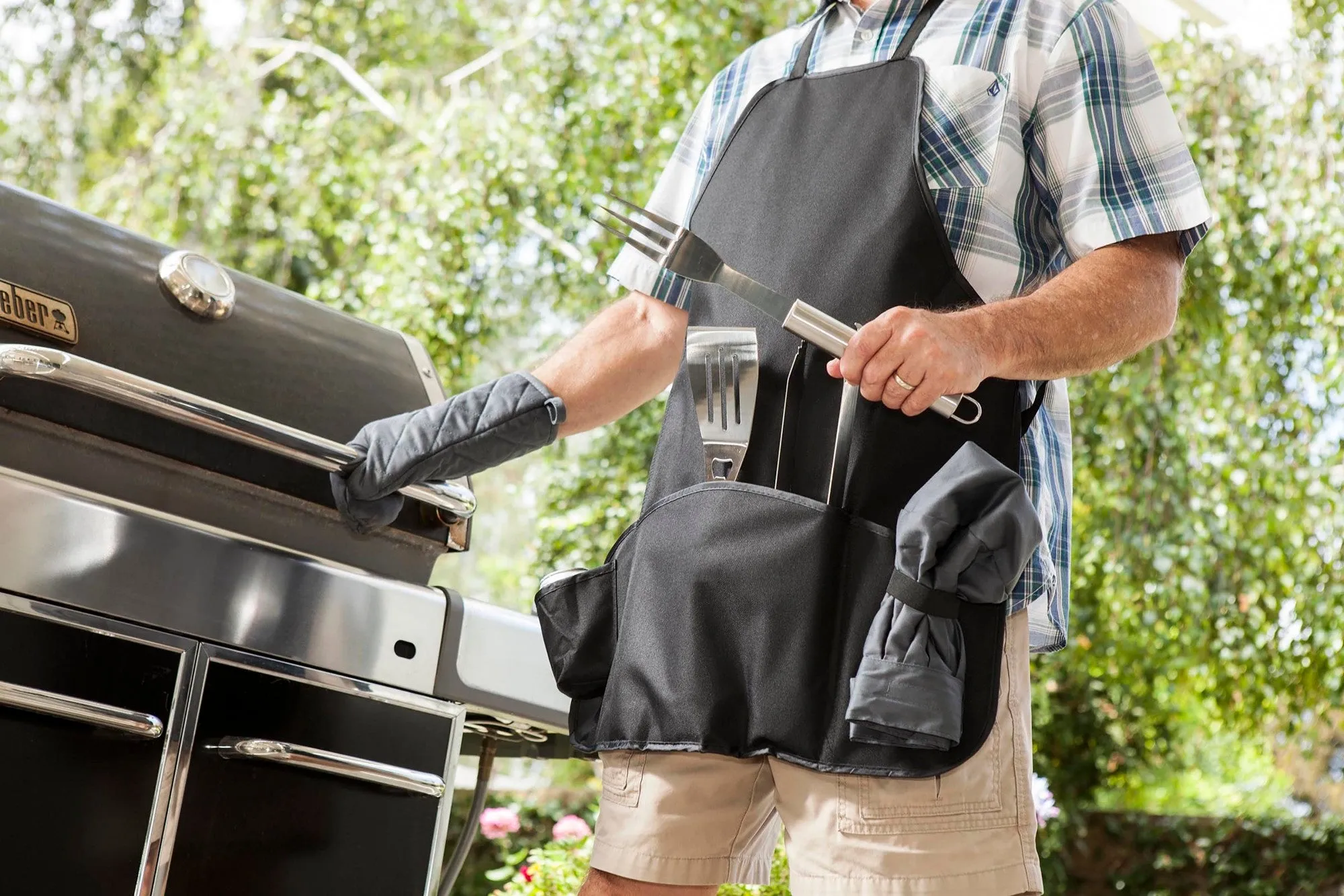 Arizona Wildcats - BBQ Apron Tote Pro Grill Set