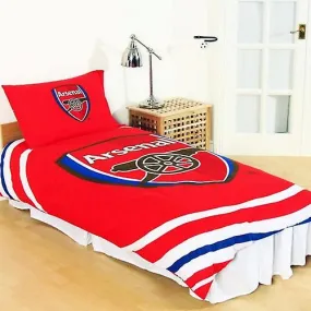 Arsenal Reversible Pulse Single Bed Set