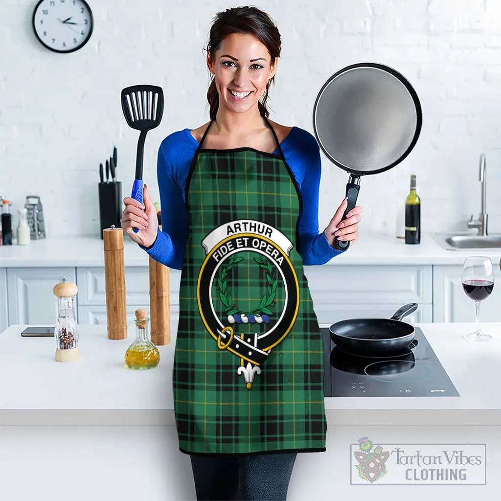 Arthur Ancient Tartan Apron with Family Crest