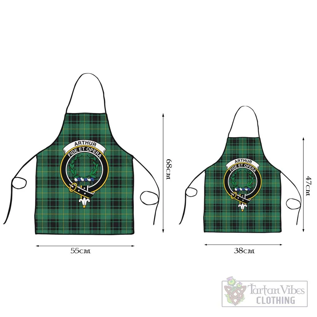 Arthur Ancient Tartan Apron with Family Crest