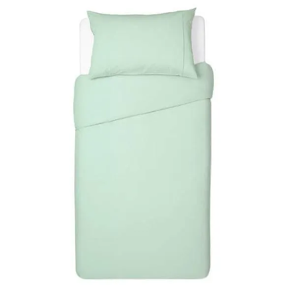 Baby Duvet Cover Set - Earth Colours - Mint