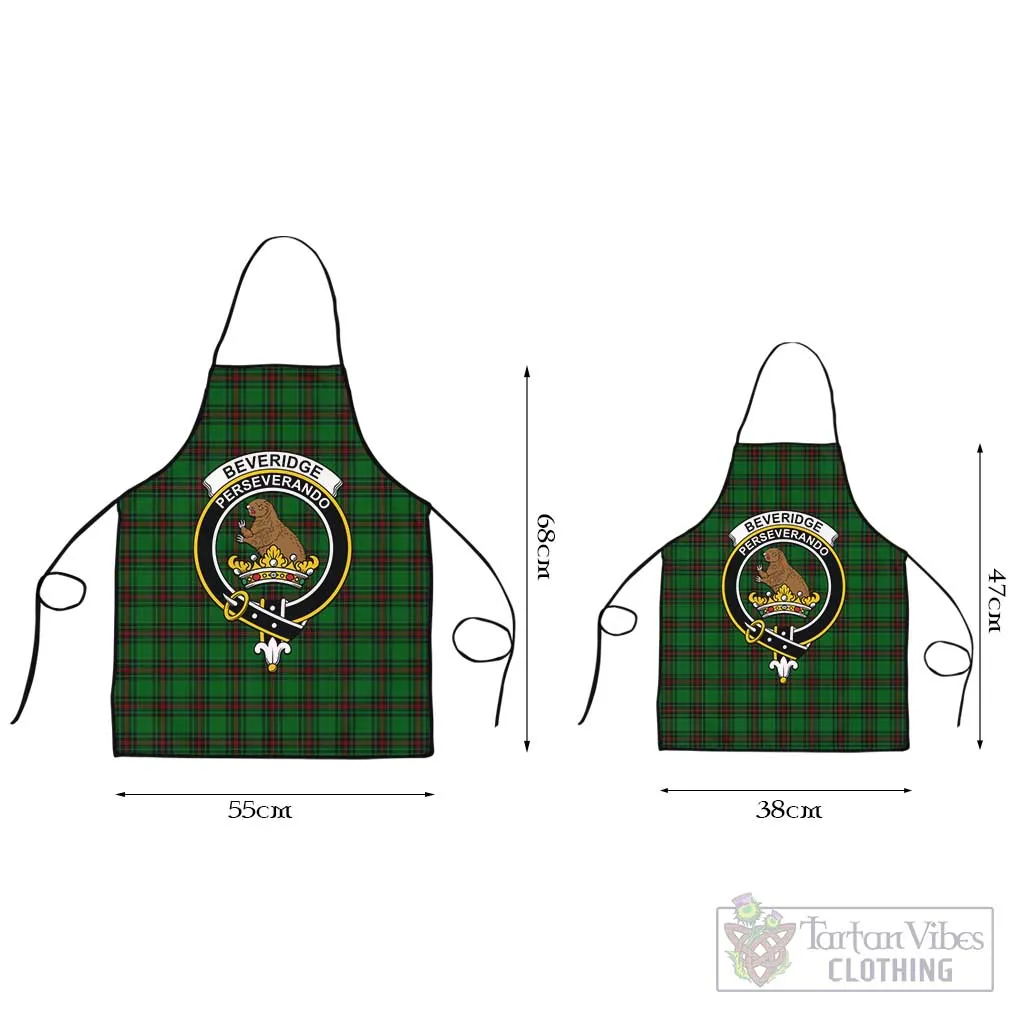 Beveridge Tartan Apron with Family Crest