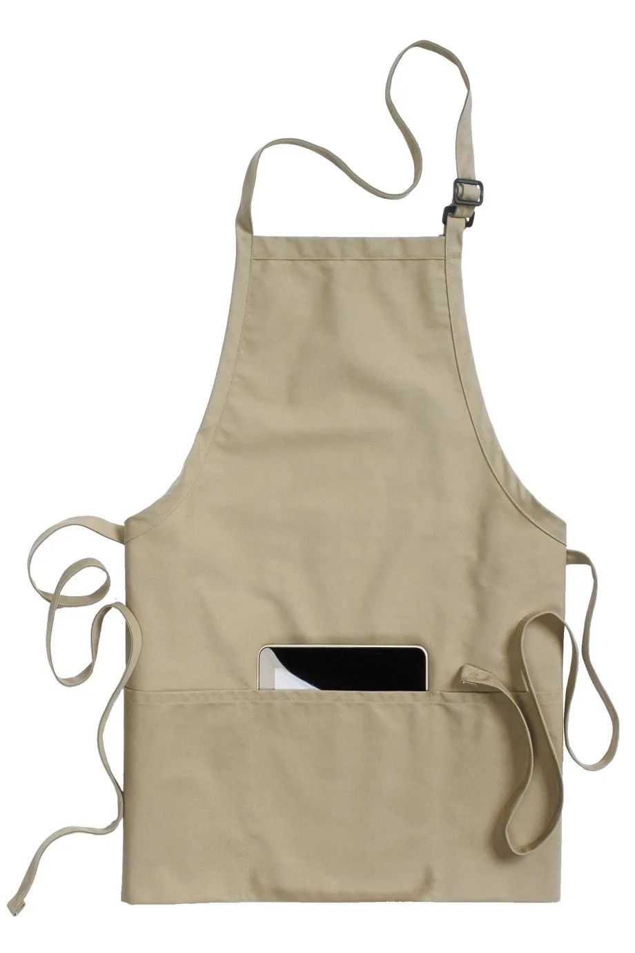 Bib Adjustable Apron (3 Pockets)