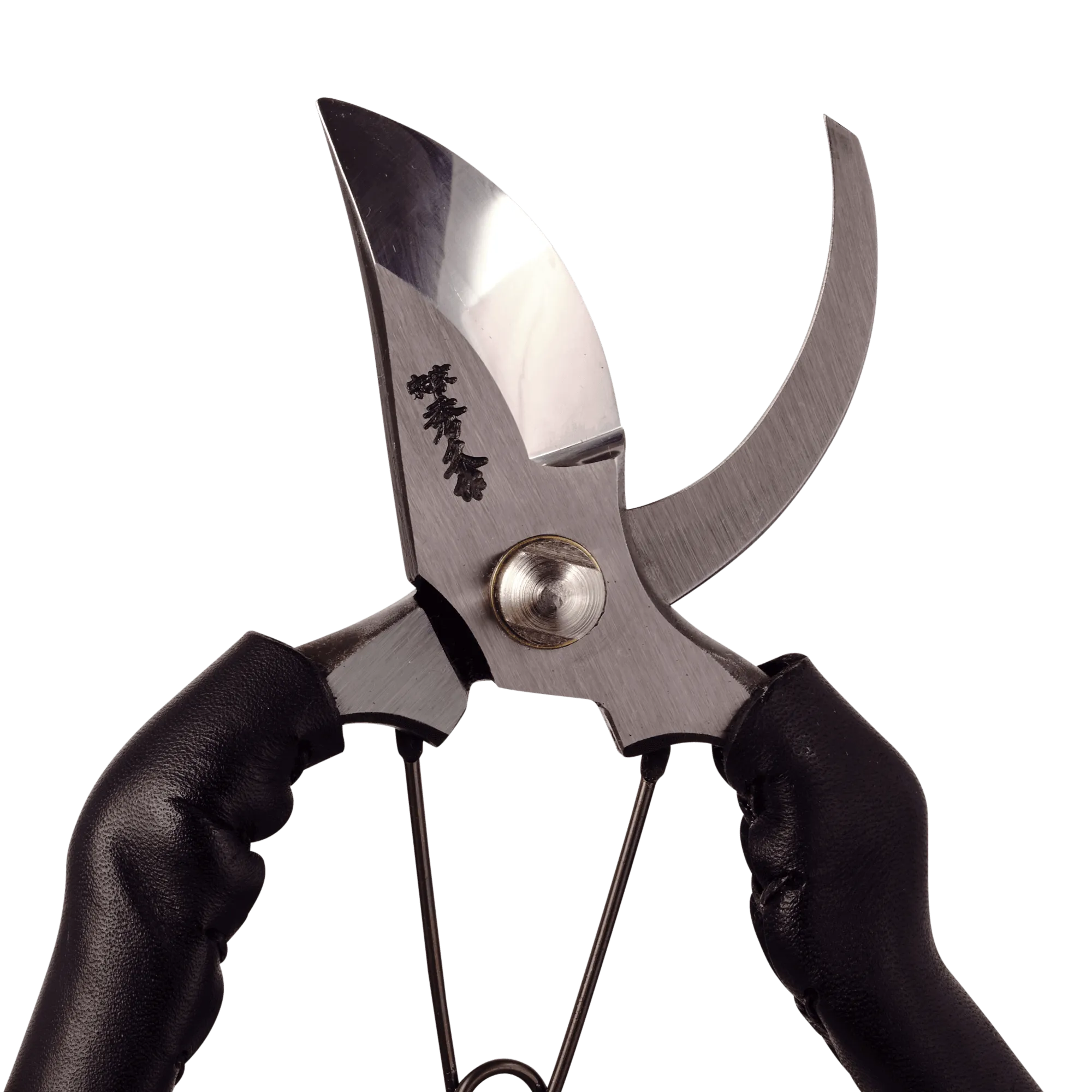 Black Leather Handled Secateurs