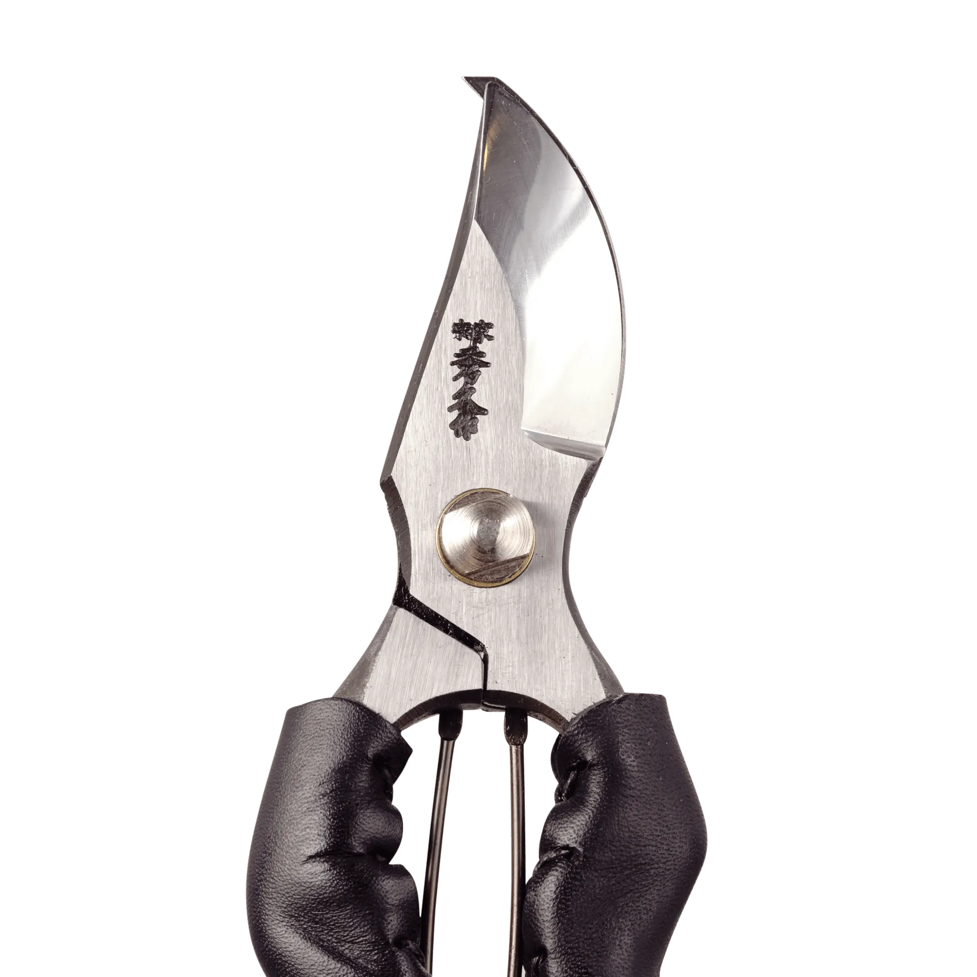 Black Leather Handled Secateurs