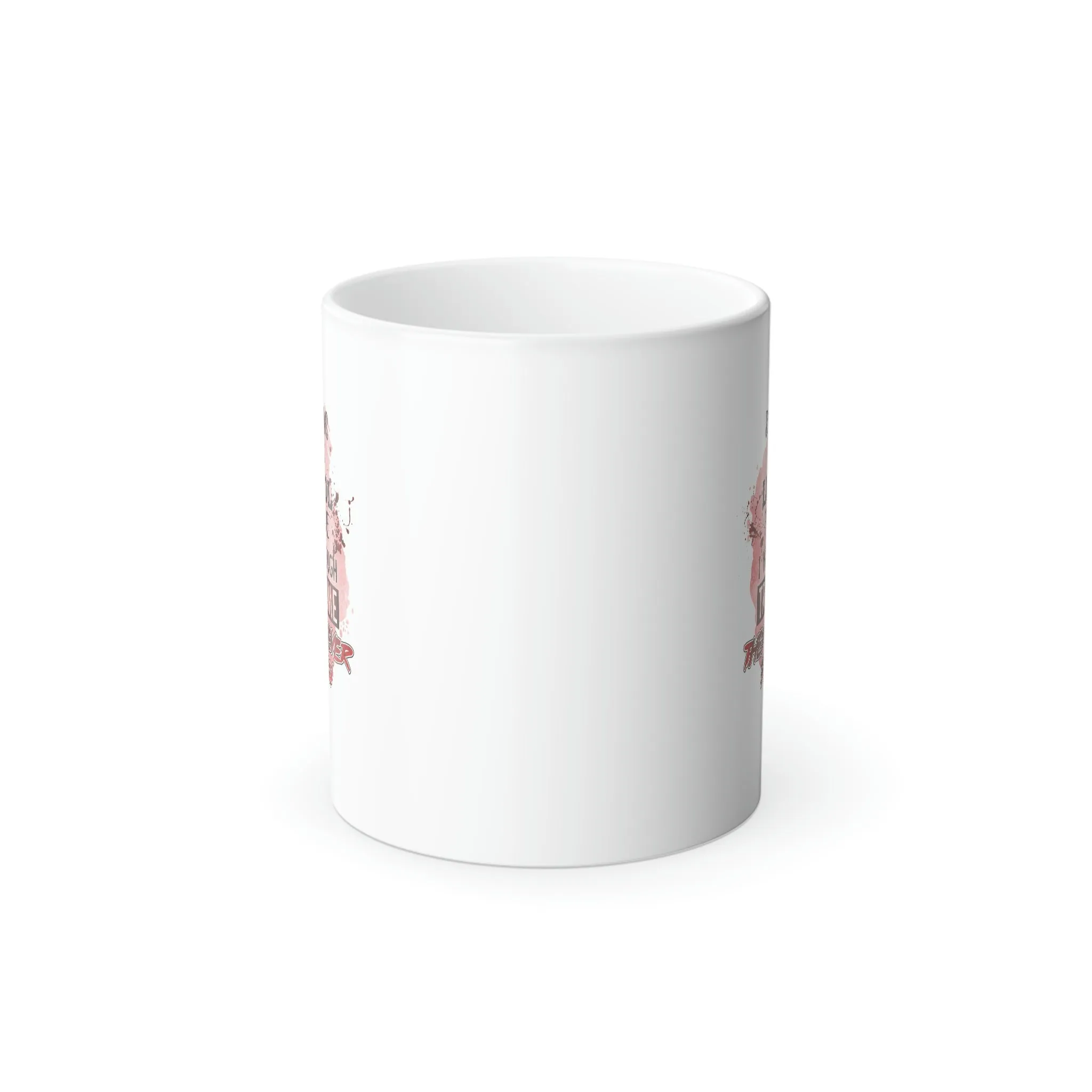 Blood stains are red, luminol is blue 11oz Color Morphing Mug