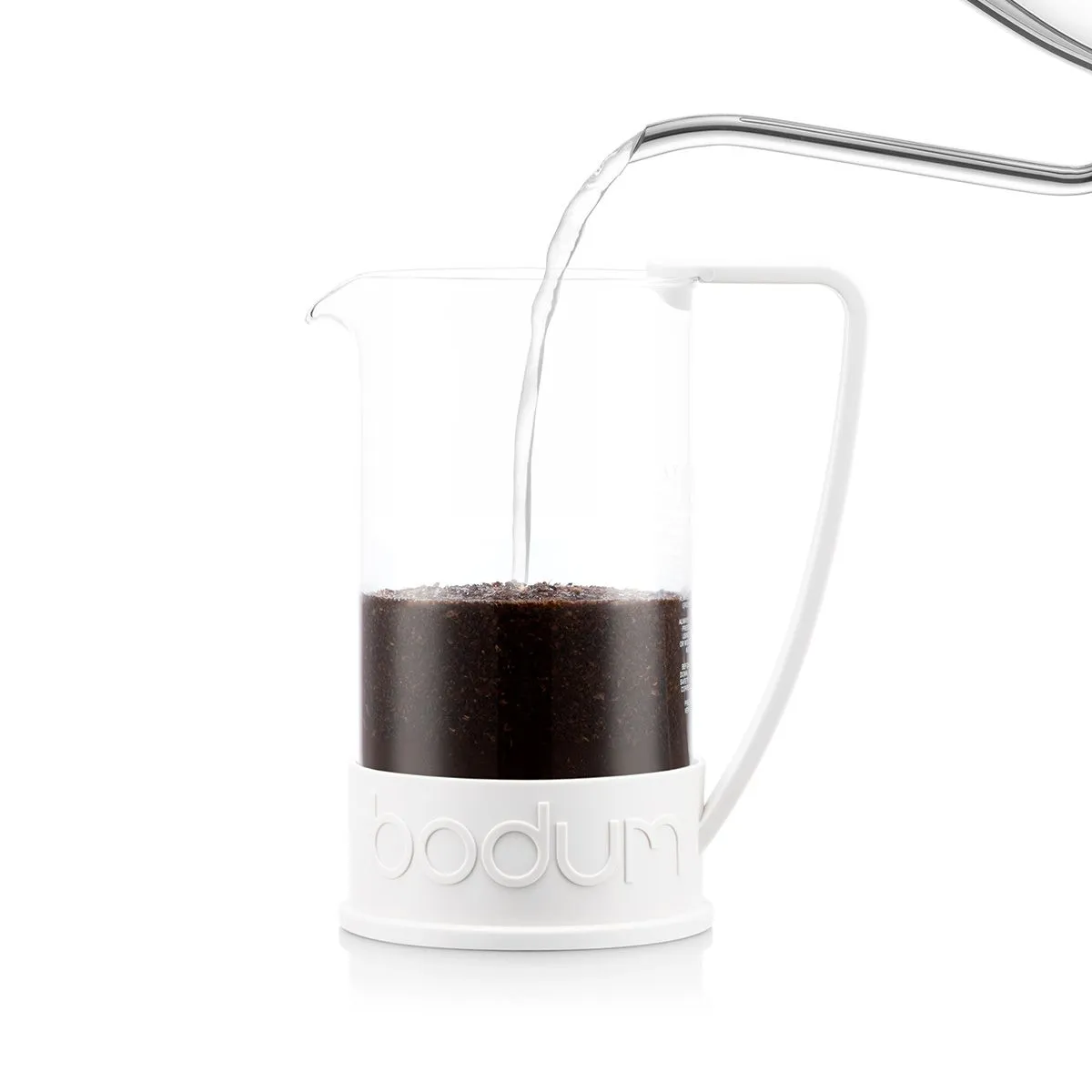 Bodum Brazil 8 Cup Plunger White