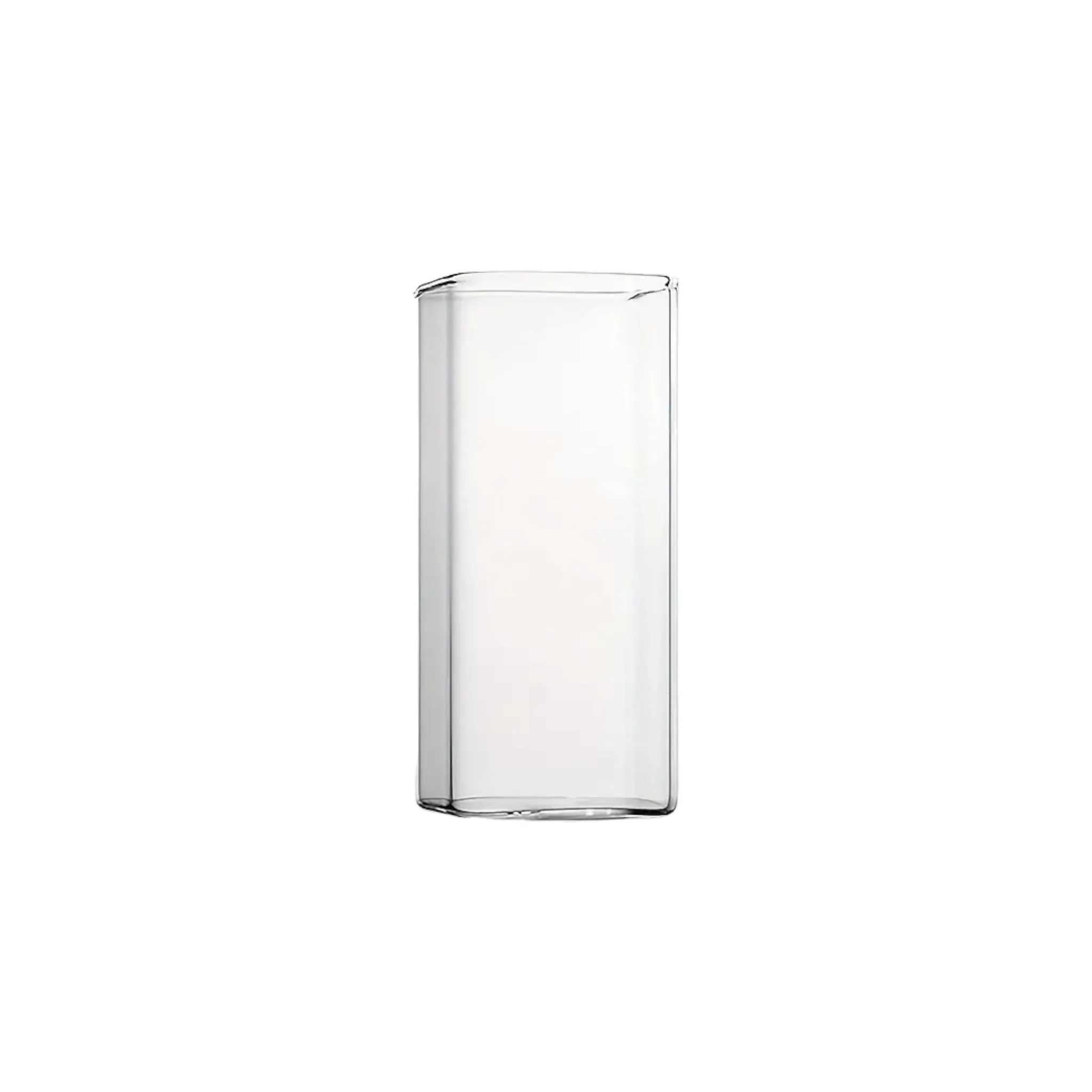 Borosilicate Square Glass Drinking Cup