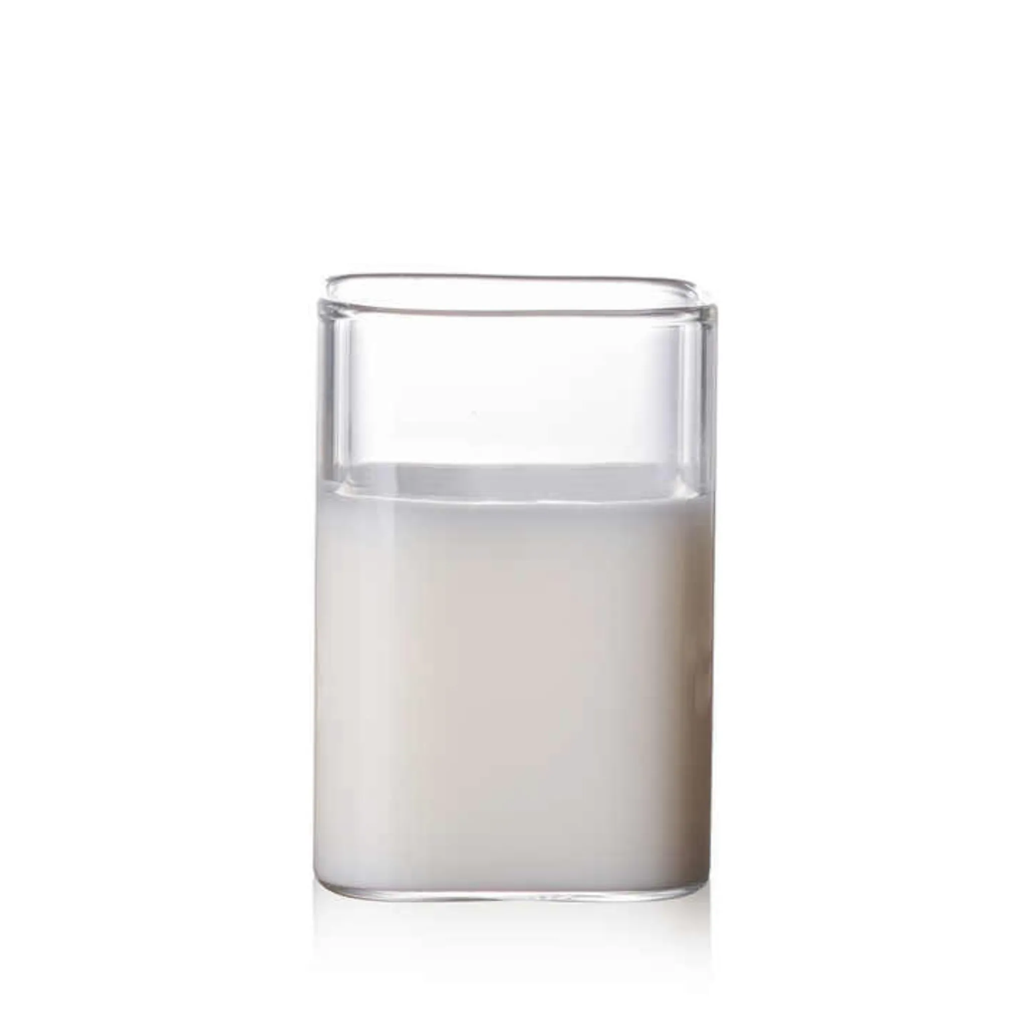 Borosilicate Square Glass Drinking Cup