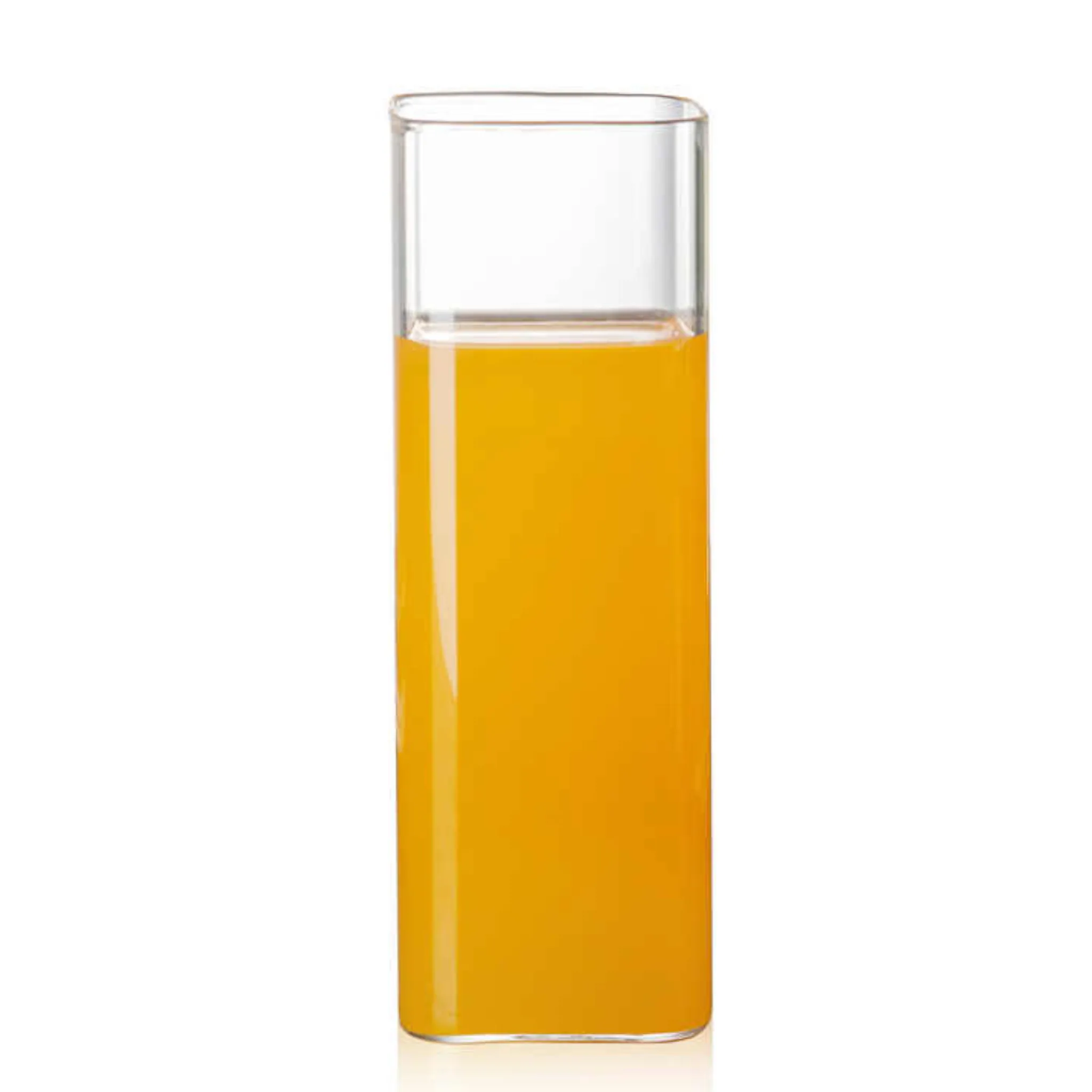 Borosilicate Square Glass Drinking Cup