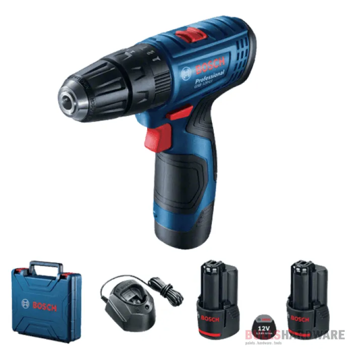 Bosch Cordless Impact Drill 12V, 2.0Ah - GSB 120-Li