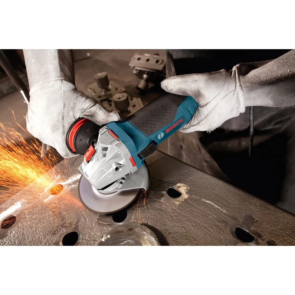 Bosch GWS13-50TG 5 In. Angle Grinder with Tuckpointing Guard