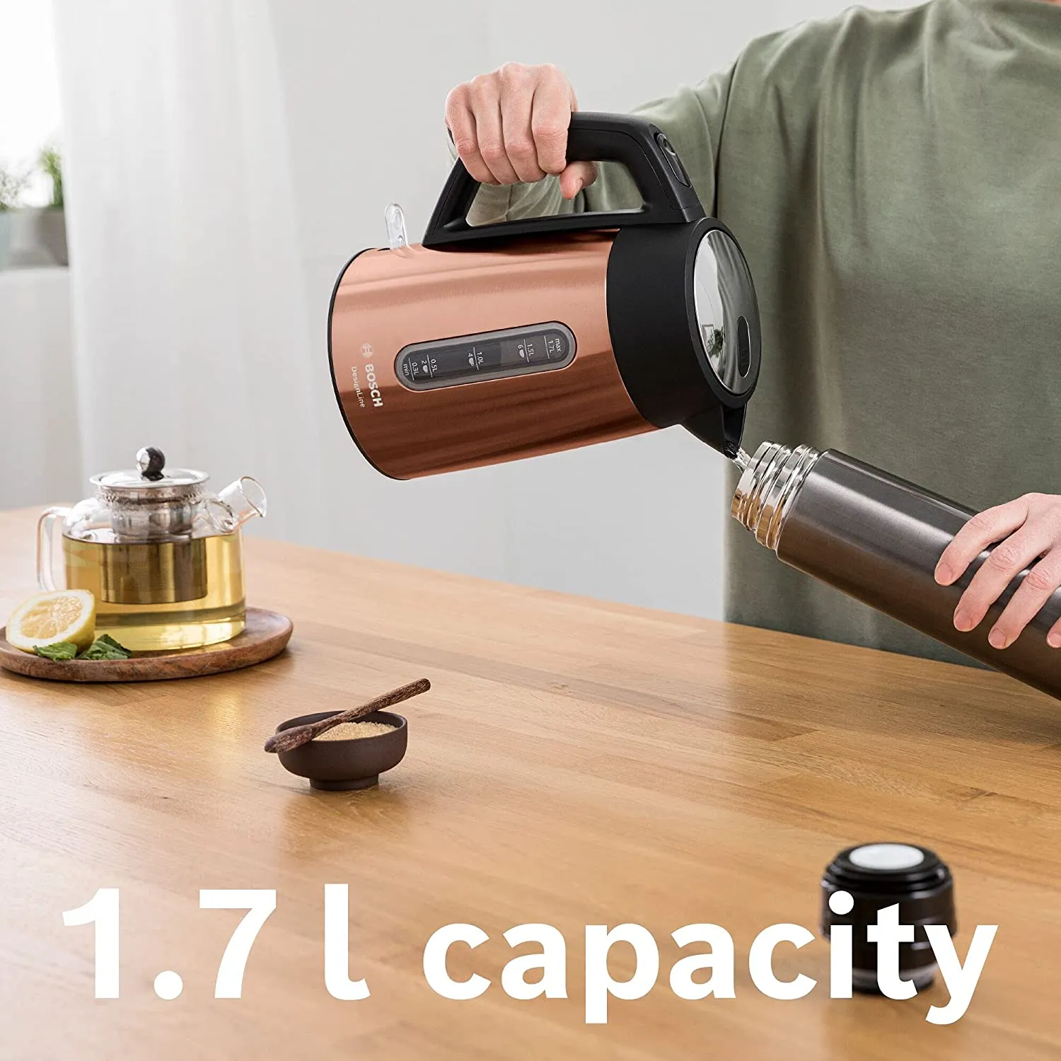 Bosch Kettle DesignLine 1.7L Copper