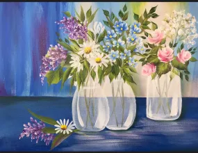 Bottles of Flowers Downloadable Video Lesson